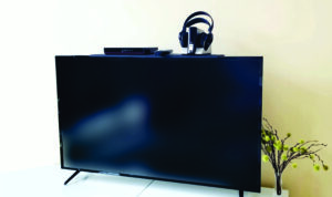Universal Flat Screen TV Shelf Patents to Retail2